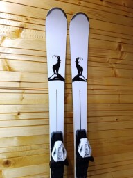 LYŽE STEINBOCK KLOSTERS RC --SWISS MADE-- 158CM 